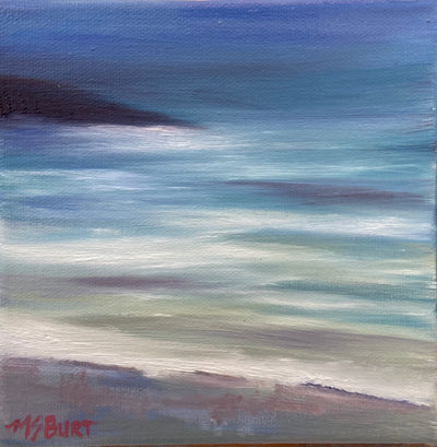 Ethereal Morning Calm  - Seascape Oil Painting - 166
