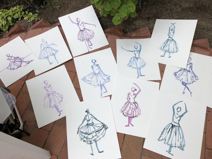 Ballerina Drawing Class at the Sawdust (NOT Sold Out) Please use link below***