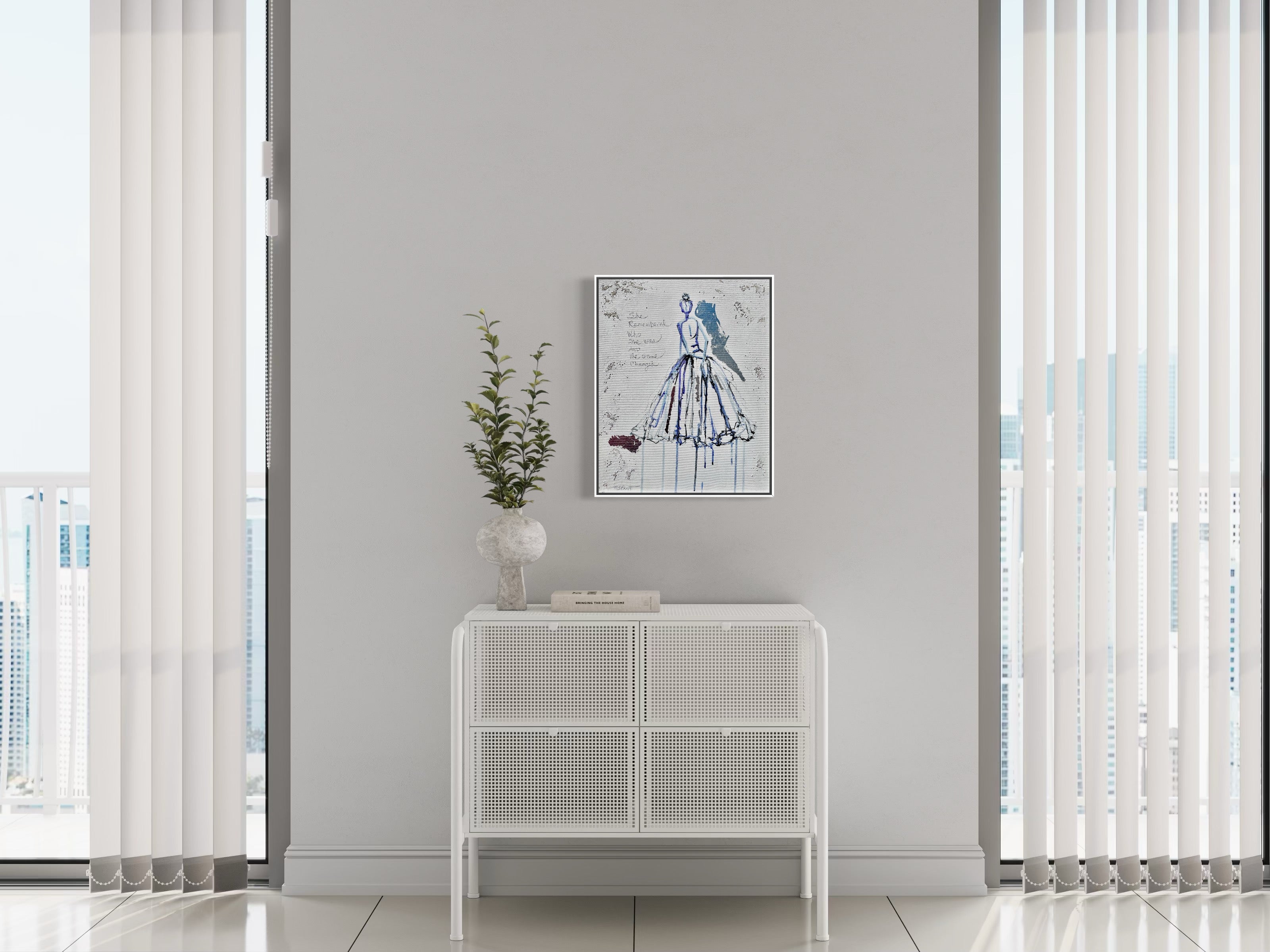 Poised, She Remembered - Women Series 410