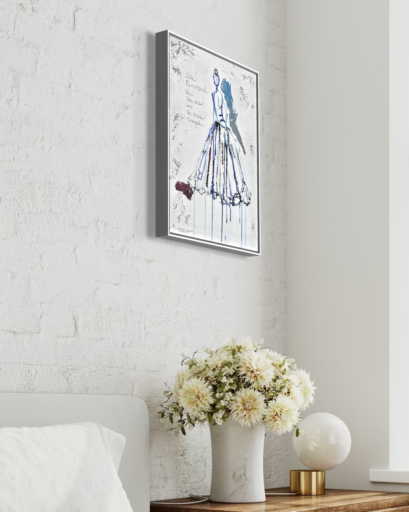 Poised, She Remembered - Women Series 410