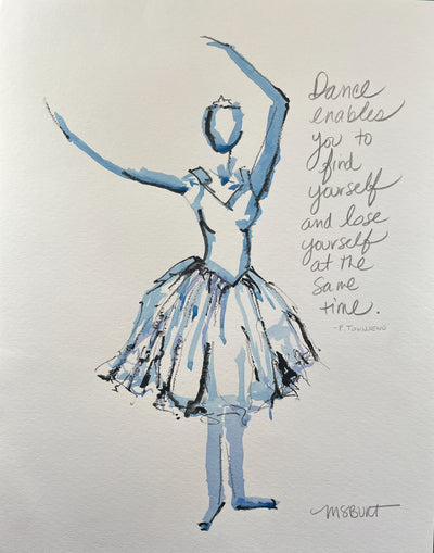 Dance Enables You - Dancer Painting 1009