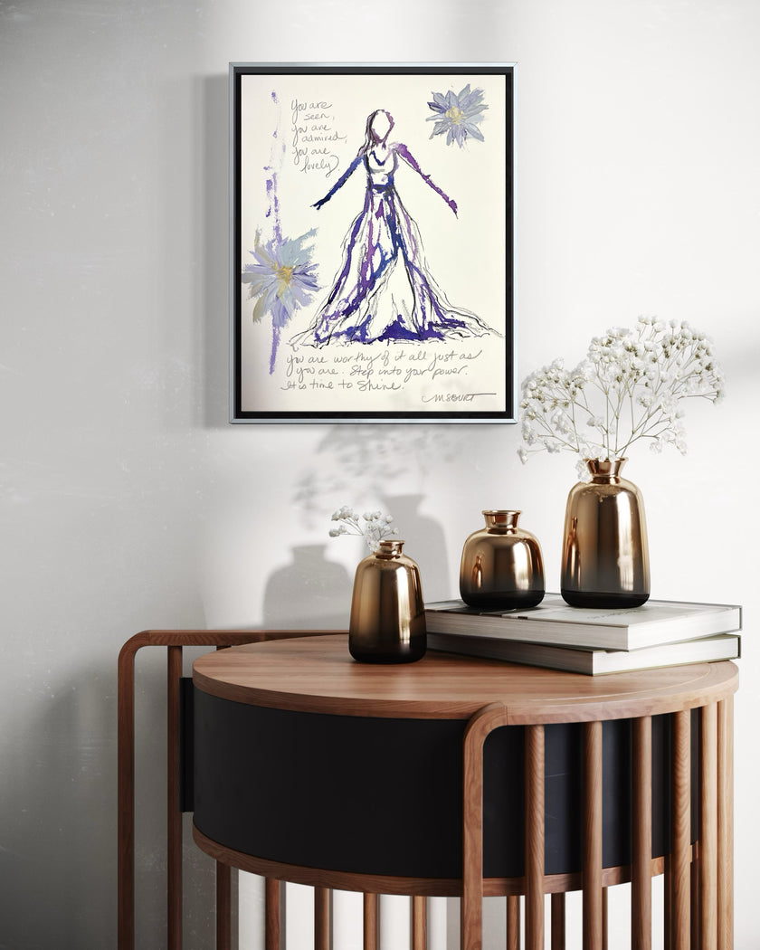 Seen - Fine Art Giclée Print - Dancer Series