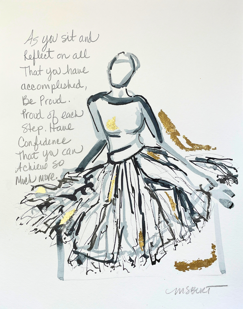 Confidence - Dancer Painting 1048