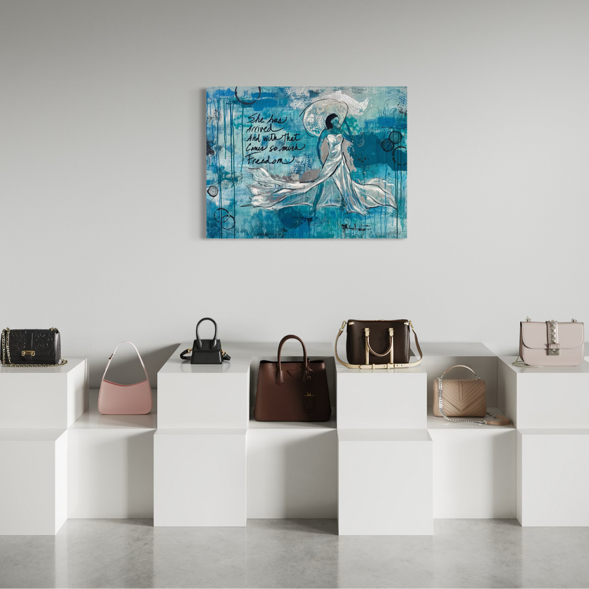 She Has Arrived - Fine Art Print - Women Series