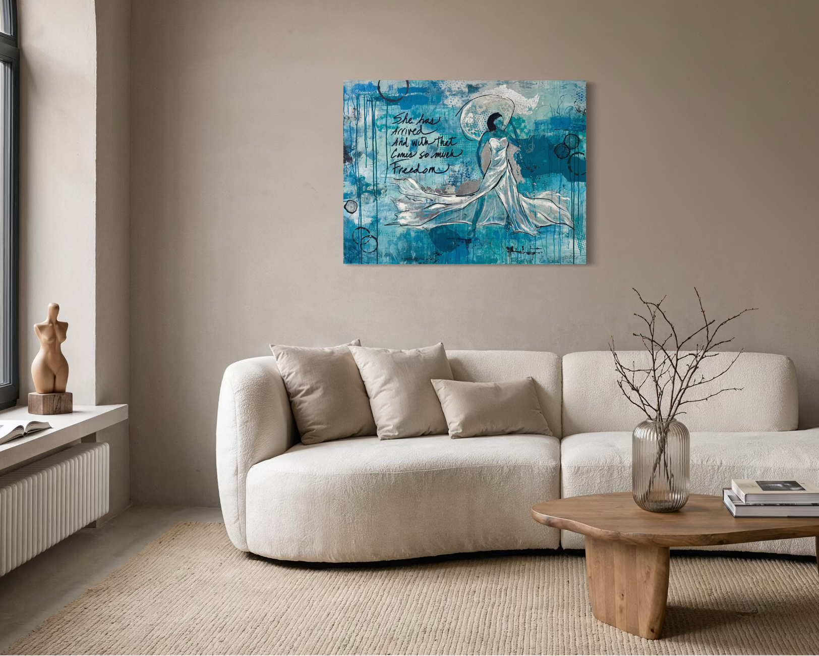 She Has Arrived - Fine Art Print - Women Series