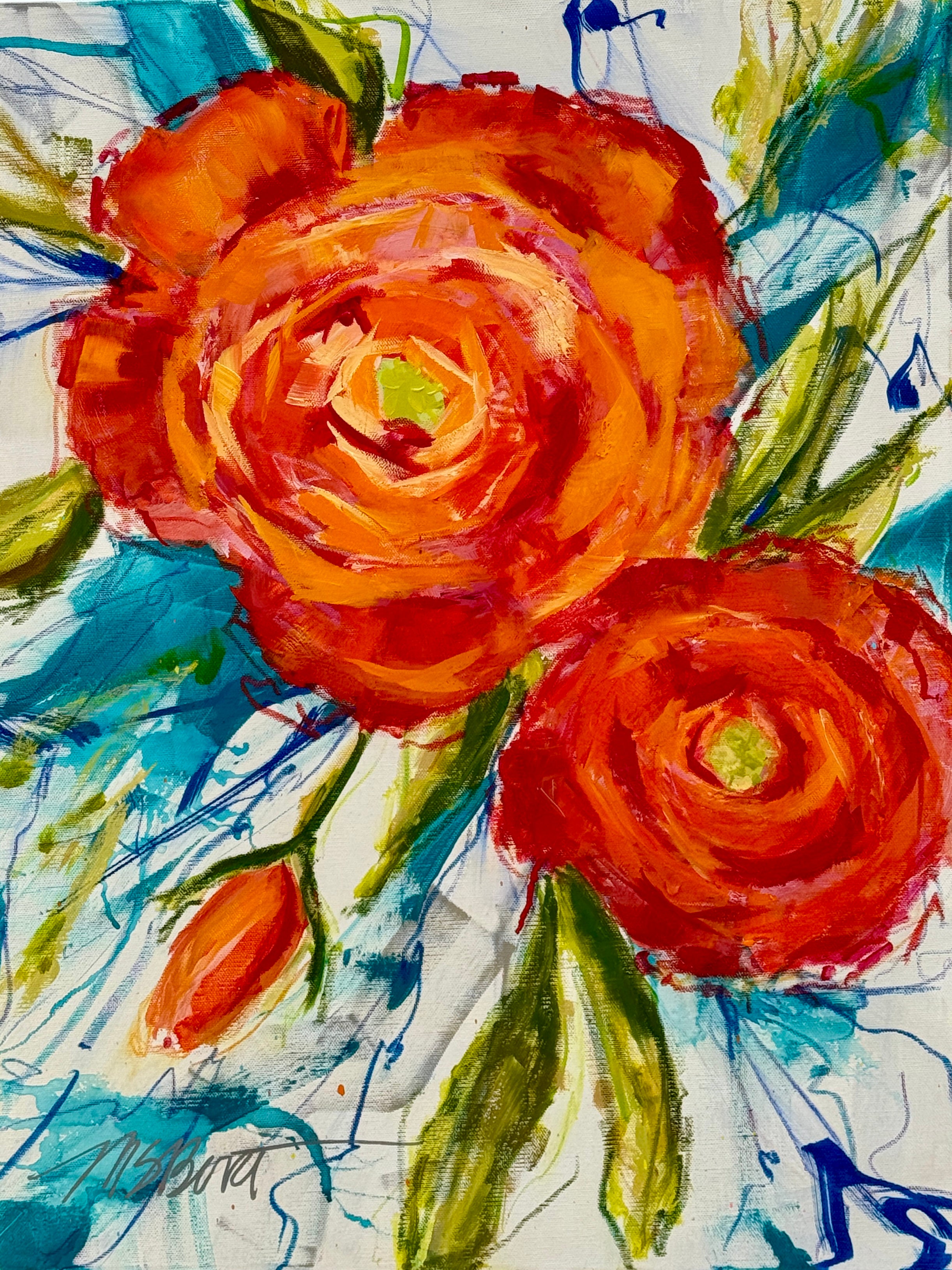 Where Joy Takes Shape - Original | Floral Series