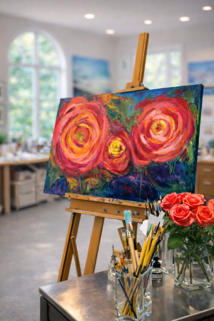 Velvet Whirl- Original | Floral Series