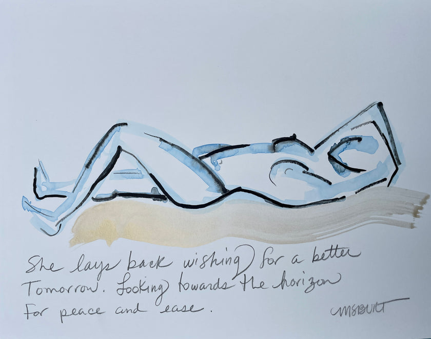 Golden Horizon - In the Nude Series 8