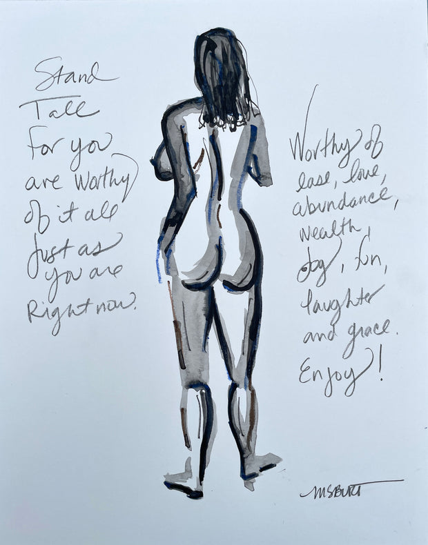 Standing Nude - In the Nude Series 7