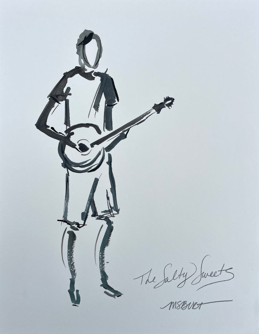”Salty Sweets Banjo” - Musician Series 8006