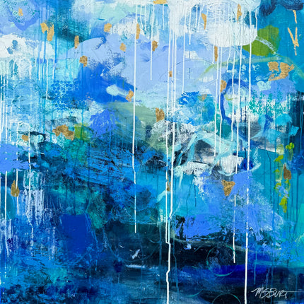 Expressions in Mixed Media | Large Abstract Painting Class