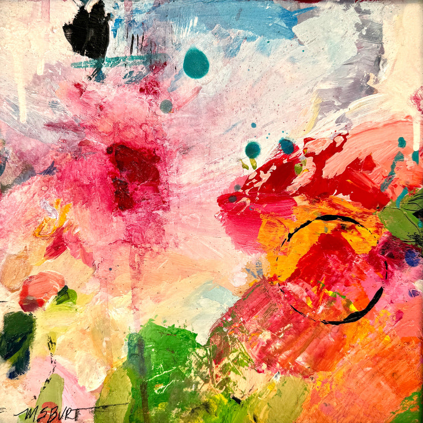 Wild Bloom Energy- Abstract Painting Series 903