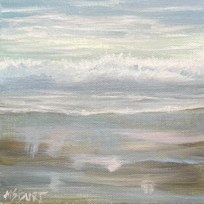 Morning Shore  - Seascape Oil Painting - 167