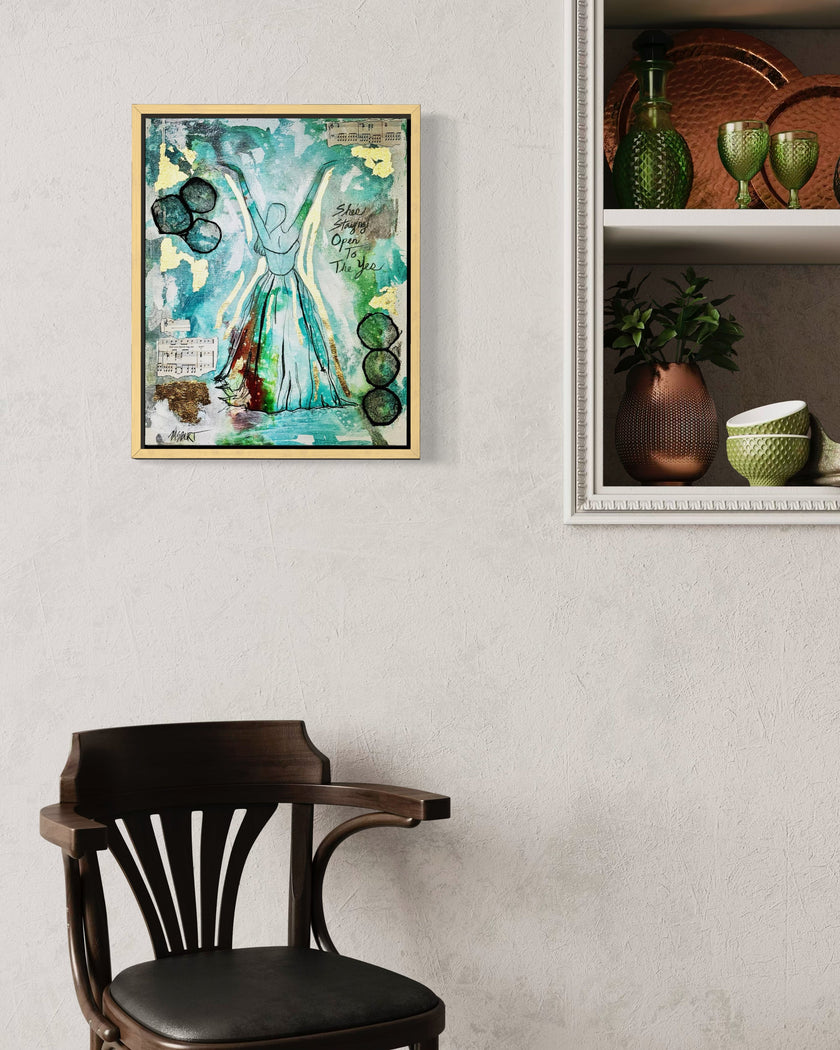 She's Staying Open to the Yes - Fine Art Print - Women Series