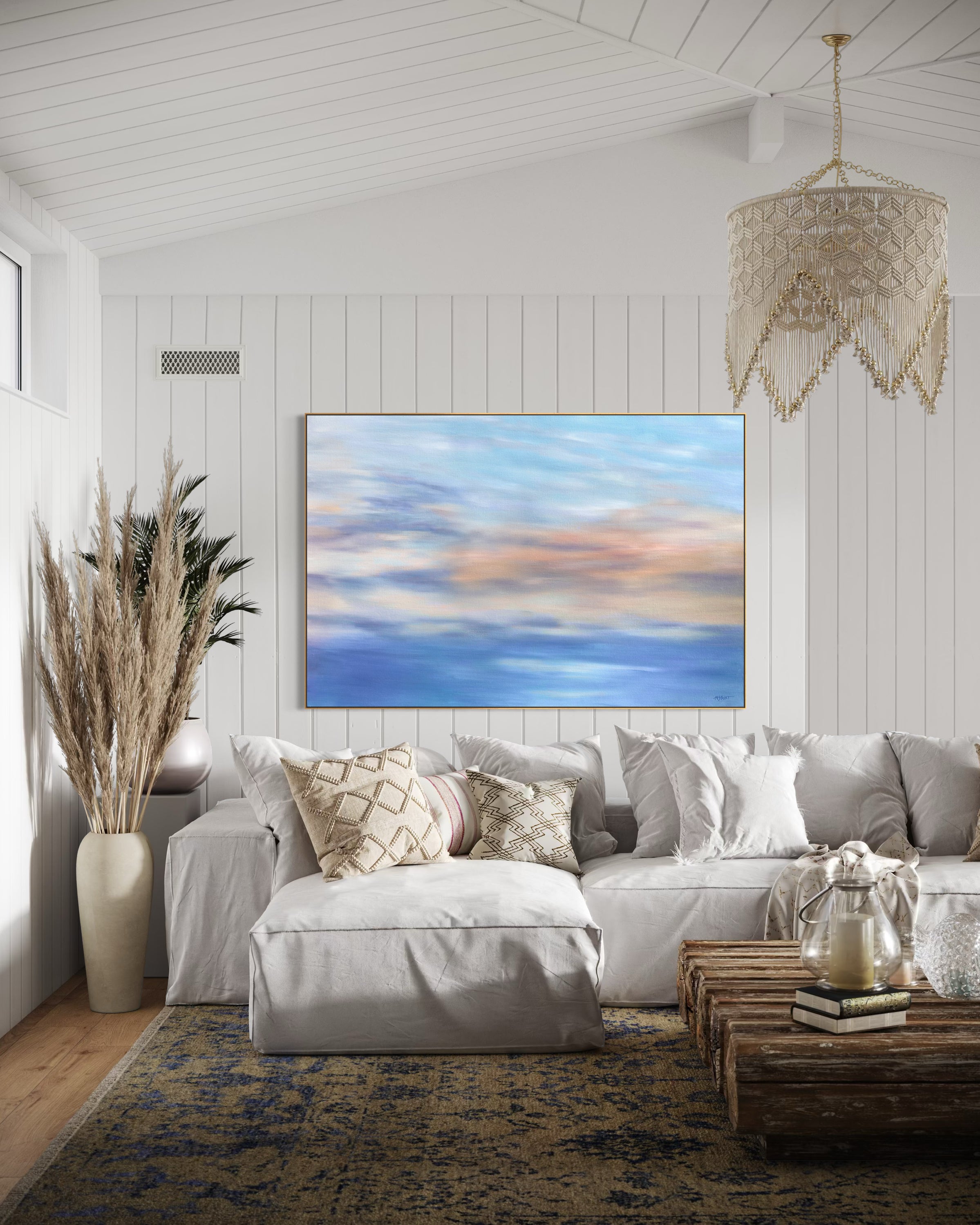 Tranquility at Sunset- Original | Ethereal  Seascape- 153