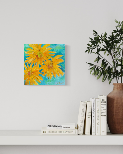 Sunflower Symphony - Original |Floral  Series