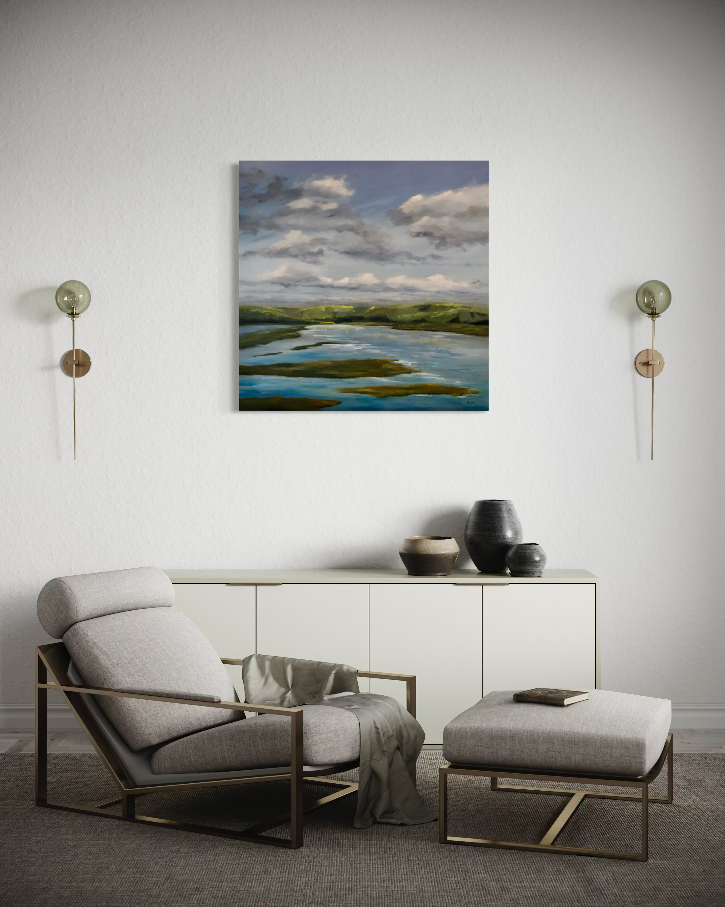 Back Bay Delight - Original | Seascape 144