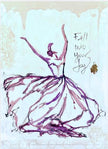 Fall Into Your Joy - Dancer Painting 1025