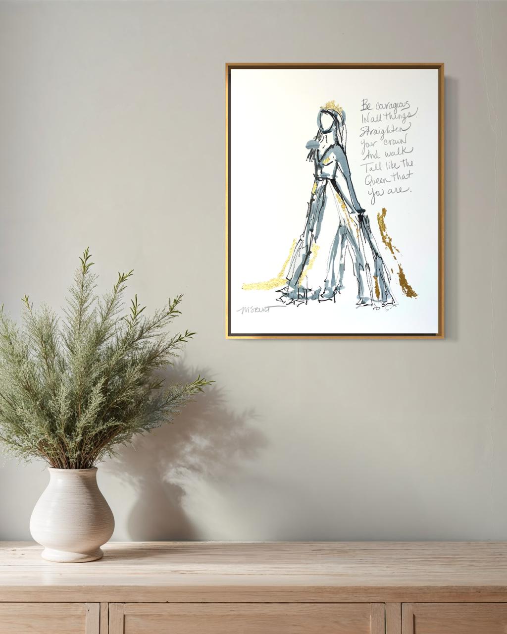 Be Courageous - Fine Art Print - Women Series