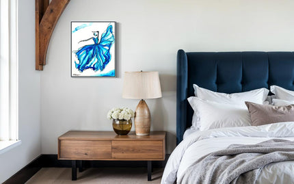 Wonderful Blue - Dancer Giclée Print - 1023
