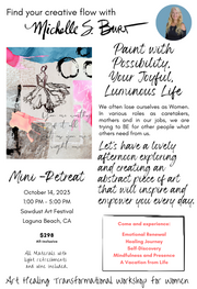 Painting with Possibilities - Abstract Mixed Media Painting Workshop for Women