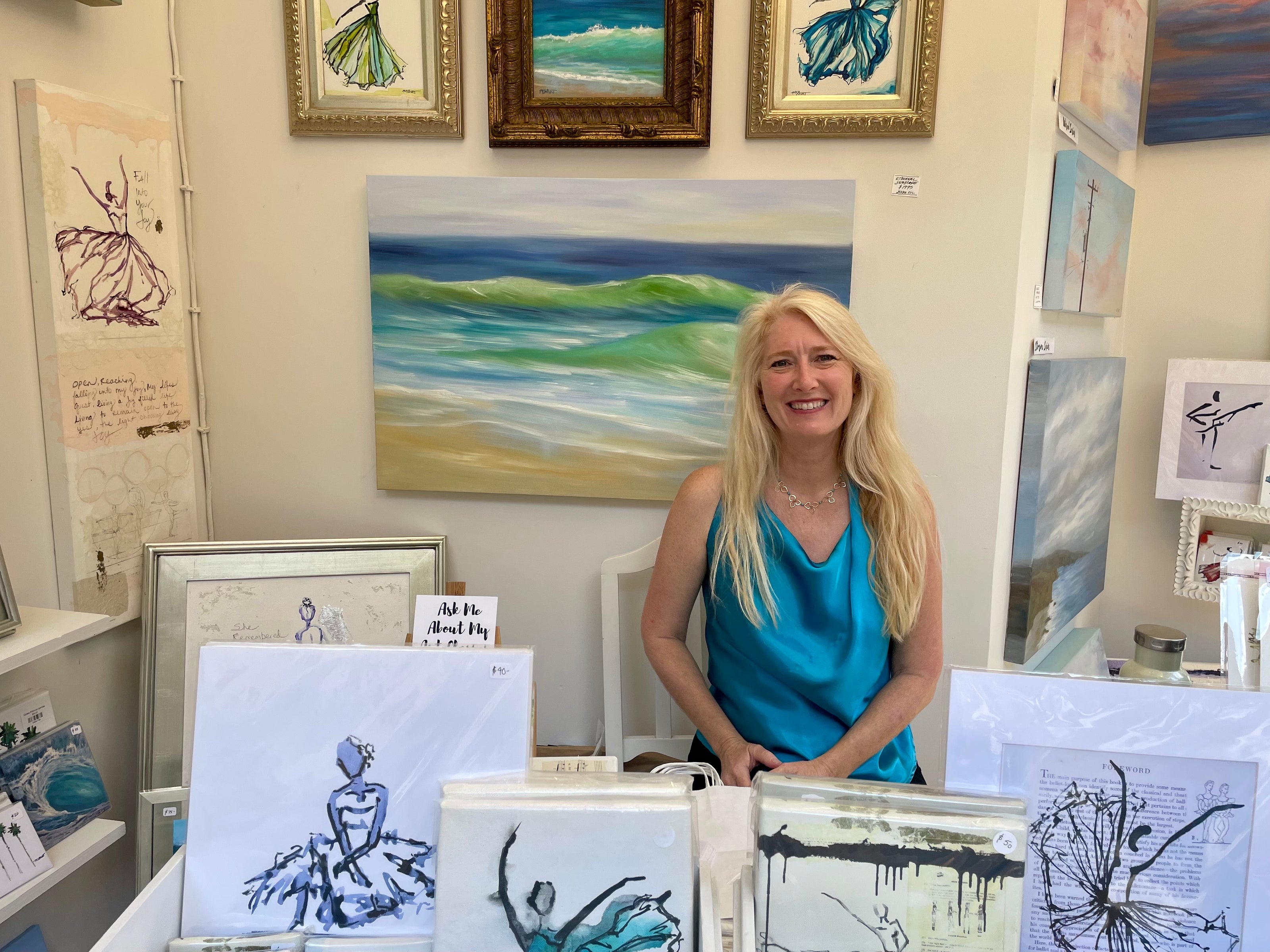 Ethereal Seascape Painting - 163