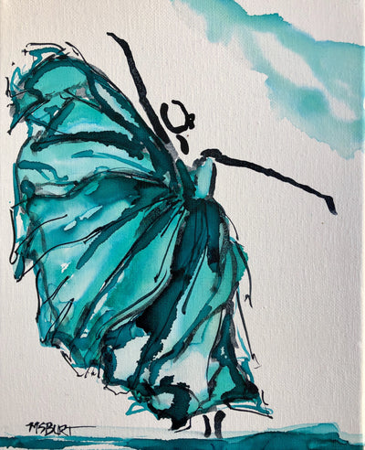 Stunning Jade - Dancer Painting 1013