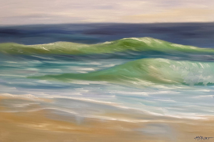 Ethereal Seascape Painting - 163