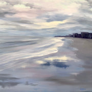 Winter Storm Refections  - Ethereal Seascape Painting - 158