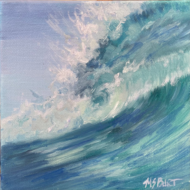 Start again  - Wave Oil Painting - 533