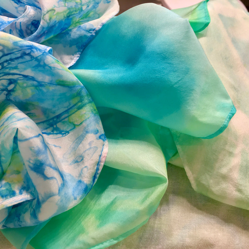 Silk Scarf Painting Class