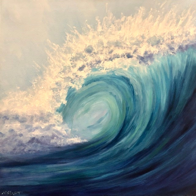 Barrel Wave - Painting 515