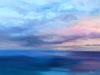 Serenity Sunset Painting 100