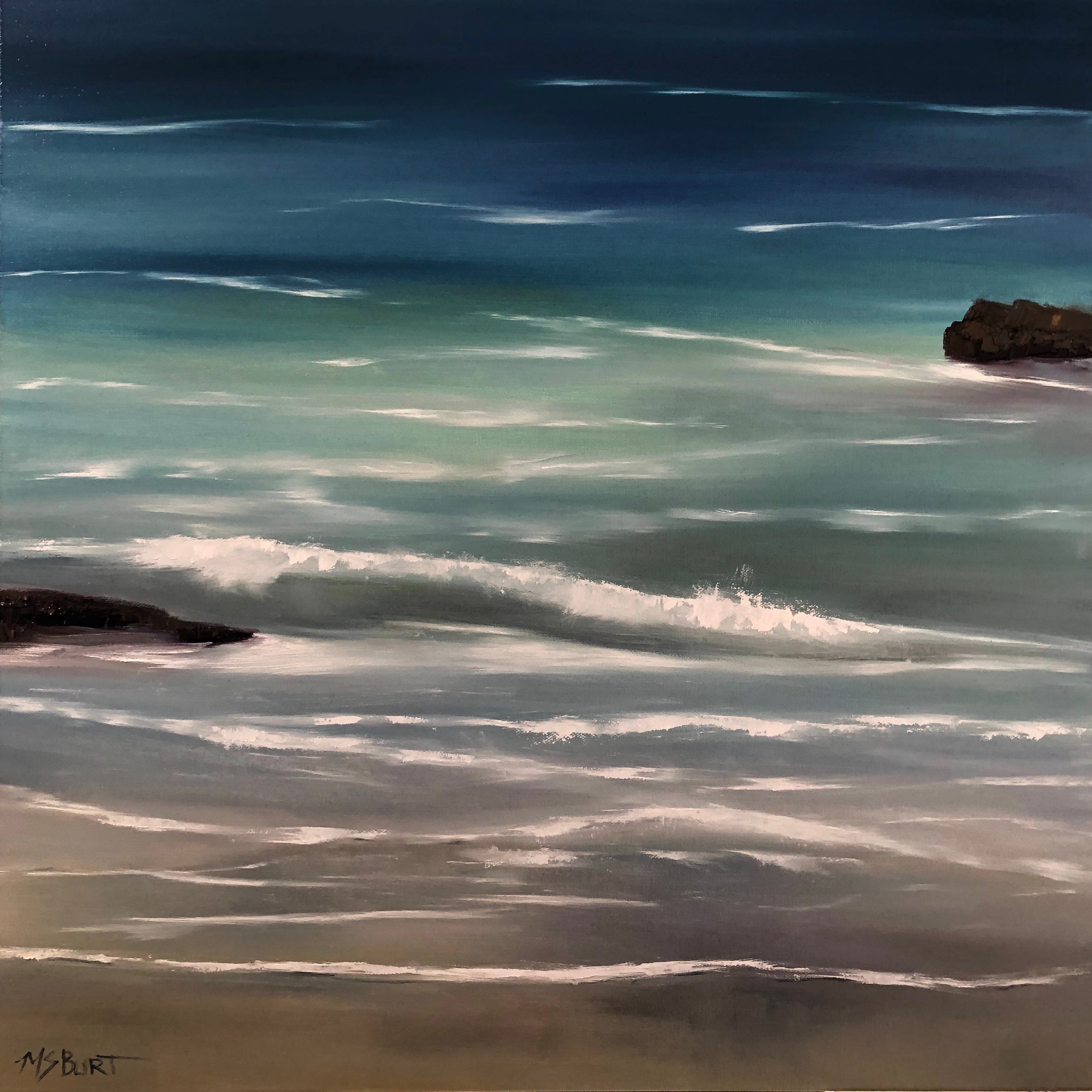 Serenity Seascape Painting 131