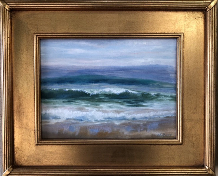 Winter Seascape - California Seascape Painting - 157