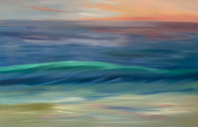 Away  - Ethereal Seascape Painting - 160