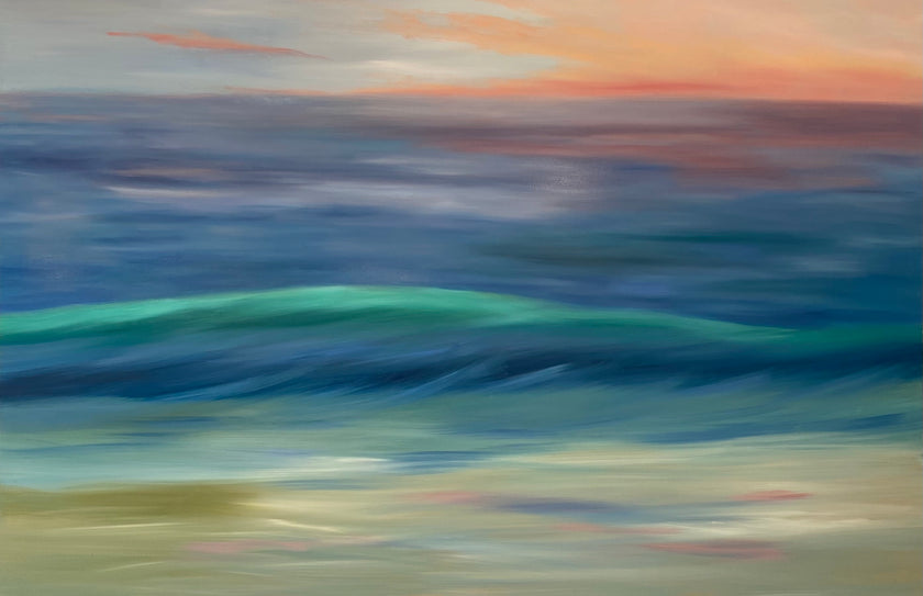 Away  - Ethereal Seascape Painting - 160