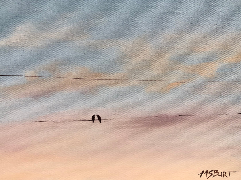 Birds on a Wire - Wired Painting 101