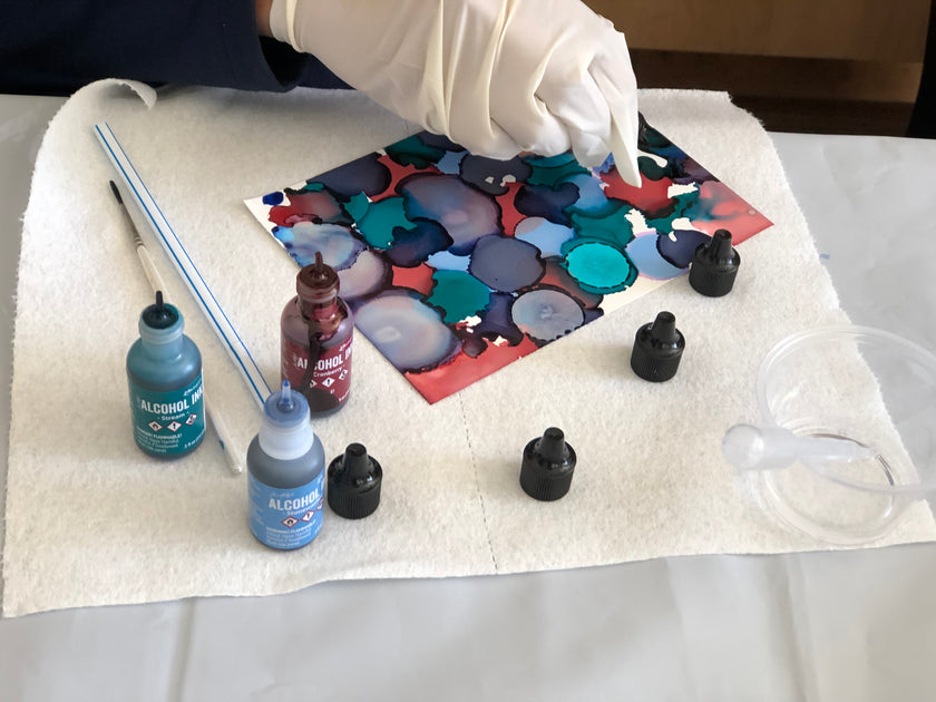 Abstract Alcohol Ink Class