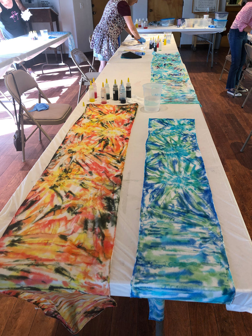 Silk Scarf Painting Class