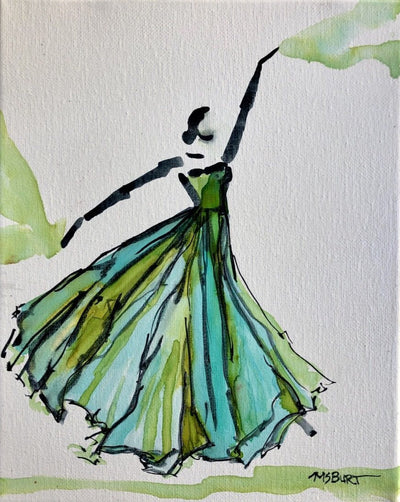Fanciful & Free - Dancer Painting - 1024