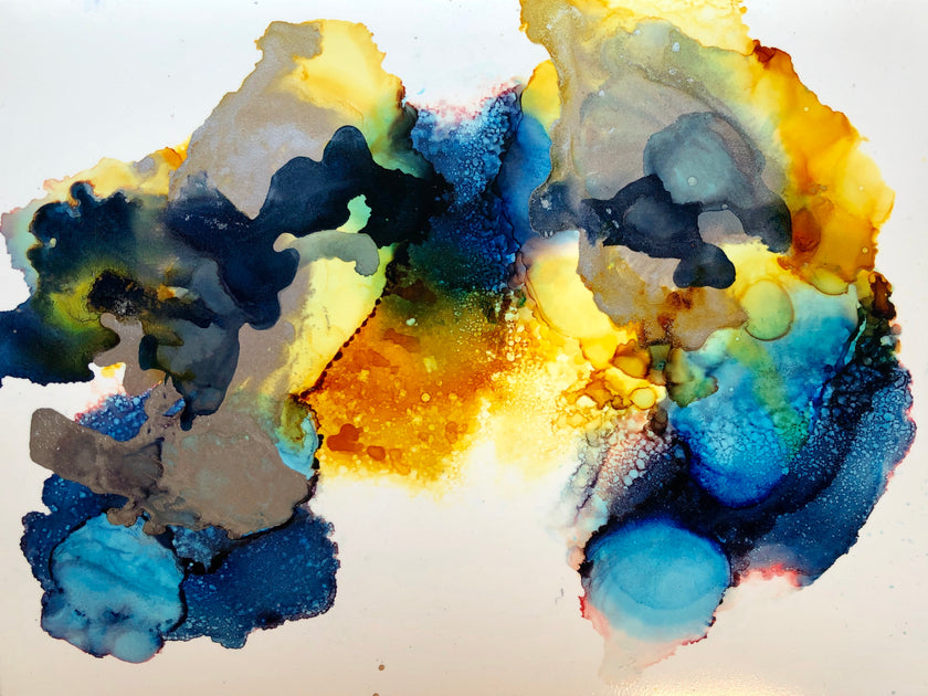 Abstract Alcohol Ink Class