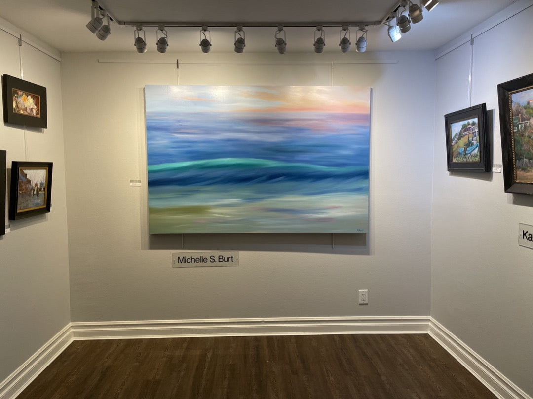 Away  - Ethereal Seascape Painting - 160