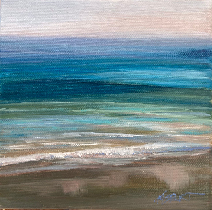 Morning Calm  - Seascape Oil Painting - 164