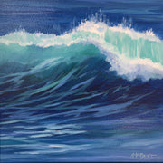 Wave Painting in Acrylic Class