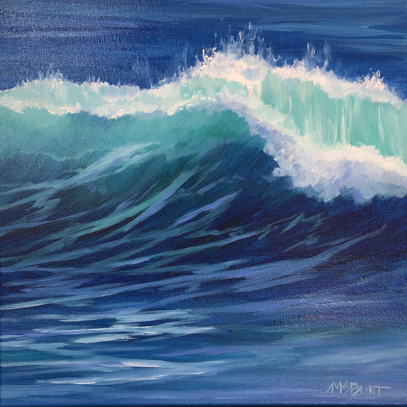 Wave Painting in Acrylic Class