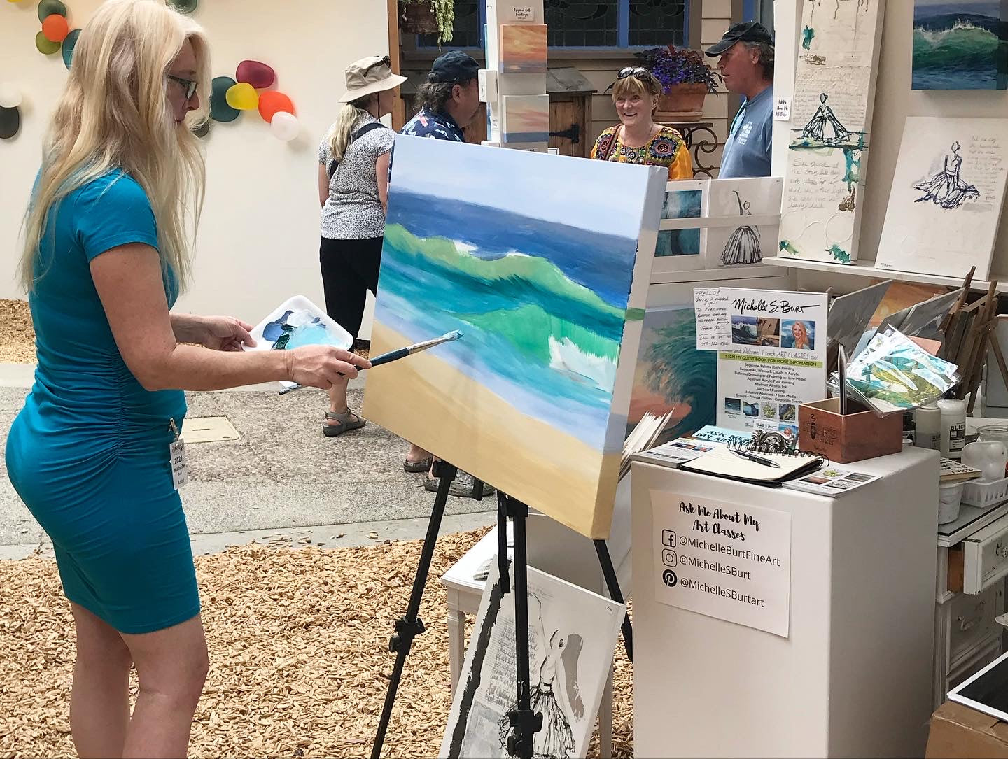 Ethereal Seascape Painting - 163