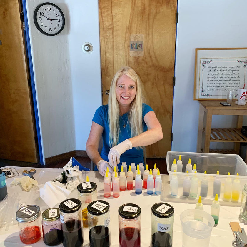 Silk Scarf Painting Class