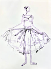 Ballerina Drawing Class at the Sawdust (NOT Sold Out) Please use link below***