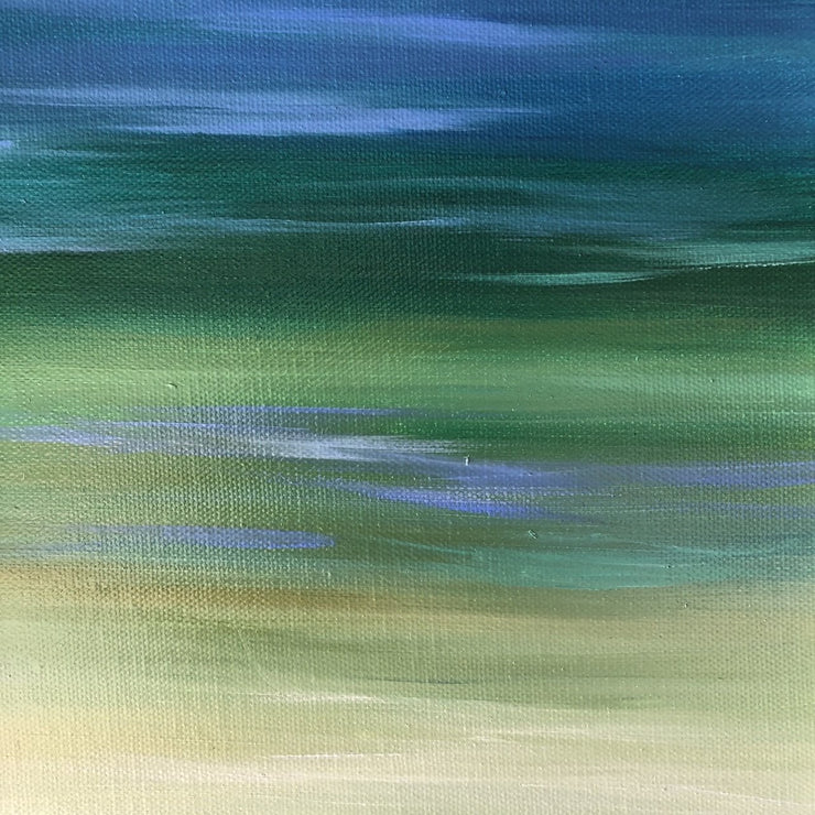 Contemporary Seascape Sea Green - 141